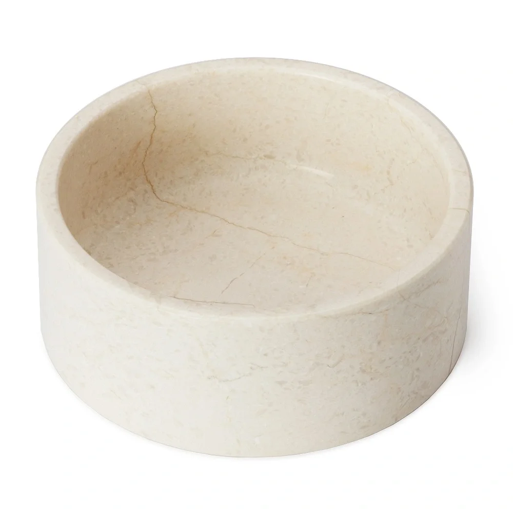 ame gemella marble pet bowl (small to medium size pets)